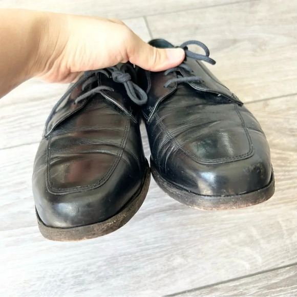 Florsheim Mens Black Leather Oxfords Shoe main image 4